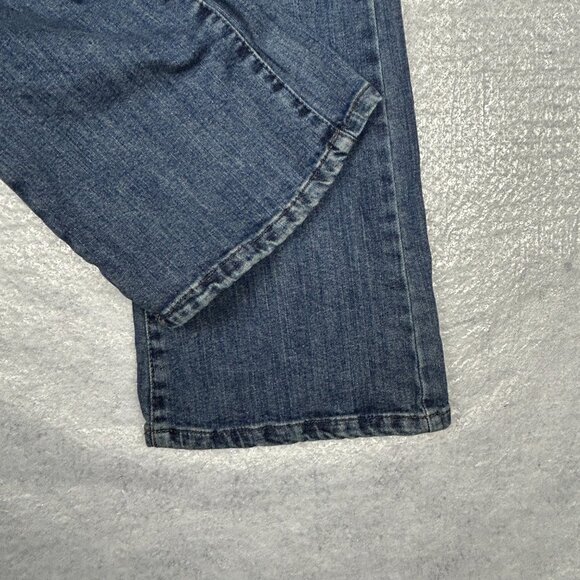 Lee Jeans Womens 10 M (32x30) Natural Bootcut Blue Stretch Just Below the Waist - Picture 8 of 16